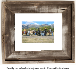 family horseback riding near me in Huntsville, Alabama